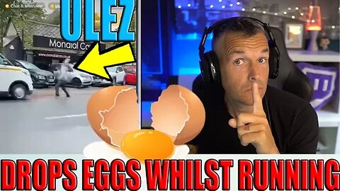 Epic Eggsplosion Fail: Man Slips and Covers ULEZ Van Windscreen! 😂 #FunnyFail