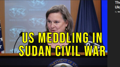 US Meddling In Sudan Civil War + US Funding Biolabs In Sudan