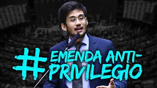 CONSEGUIMOS AS ASSINATURAS DA EMENDA ANTIPRIVILÉGIO