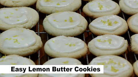 Lemon Butter Cookies