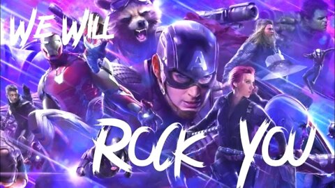 Marvel // We will Rock you // Action Edit Video