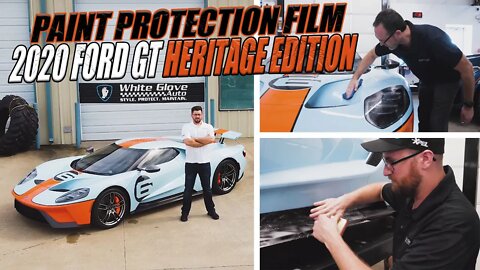 Paint Protection Film Tips - 2020 Ford GT Heritage Edition