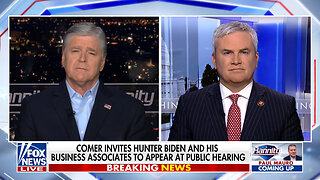 Rep. James Comer: Hunter Biden's Answers Were Very Different From His Associates