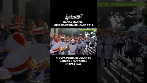 BMGP 2019 - BANDA MARCIAL GINÁSIO PERNAMBUCANO 2019 - #shorts
