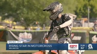 Wellington native Jayden Slegers making a name for himself in Motocross