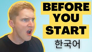 Before You Learn Korean Watch This - Easy and Simple