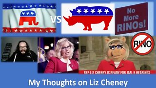 My Thoughts on Liz Cheney, aka Ms Piggy [With Bloopers]