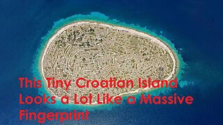 This Tiny Croatian Island Looks a Lot Like a Massive Fingerprint