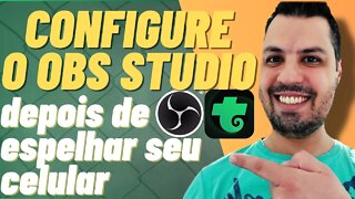 (2022) COMO fazer sua STREAMING do OBS STUDIO depois de ESPELHAR A TELA do seu CELULAR! TROVOCAST