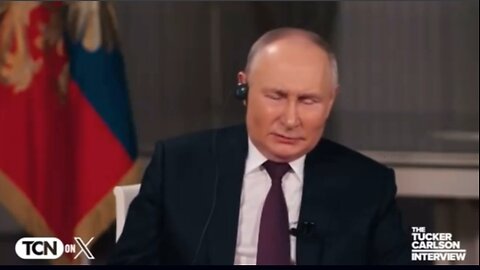 Actor-Tucker Asks Actor-Putin When Their AI (hivemind) Empire Will Start