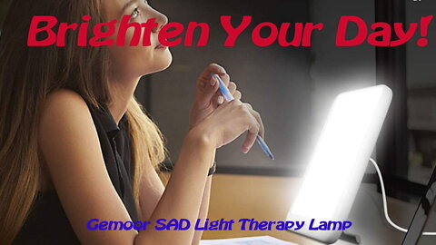 Gemoor SAD Light Therapy Lamp