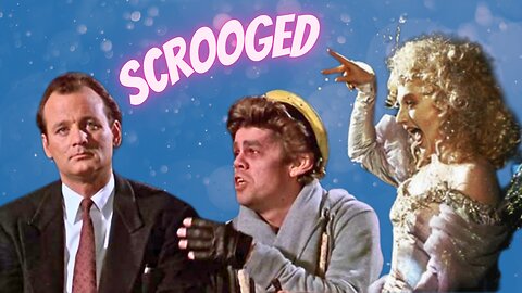 A Ghostbuster is SCROOGED ⭐ 1988 dark Christmas comedy starring Bill Murray