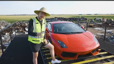 Lamborghini Vs World Largest Shredder