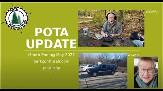 Ham Radio: Parks on the air (POTA) Monthly update May 2022