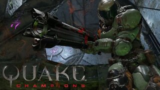 Quake Champions - gameplay on Linux with Proton 5.0.5 (GTX960)