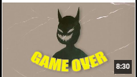 GAME OVER (A MESSAGE TO CITIZENS OF THE WORLD)