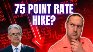 Live: Market Now Calling for 75 BPS Rate Hike!