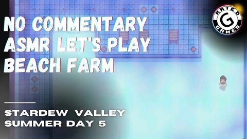 Stardew Valley No Commentary - Family Friendly Lets Play on Nintendo Switch - Summer Day 5