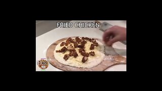 Fried Chicken Jalapeño Ranch Pizza | WEIRD PIZZA
