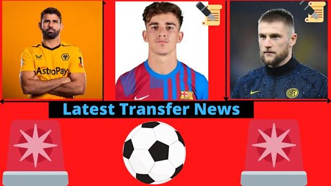 Transfer News- Diego Costa Wolves, Gavi Barcelona, Skriniar Inter Milan #transfers #diegocosta