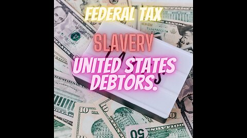 Federal Tax, Slavery, who does United States owe, Artciles of Perpetual Union