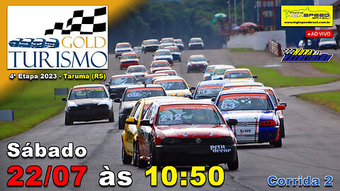 🔴 GOLD TURISMO | Corrida 2 | 4ª Etapa 2023 | Tarumã (RS) | Ao Vivo