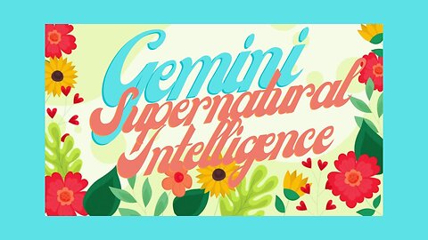 ♊️ Gemini's Secret Weapon Revealing Supernatural Intelligence# geminiintelligence #geminitwinpower♊️