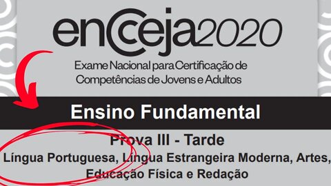 📘 [RESOLUÇÃO DA PROVA] - Língua Portuguesa - ENCCEJA 2020 - Ensino Fundamental