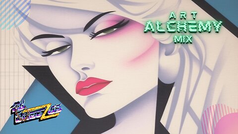 Art Alchemy Mix by DJ Cheezus with Kaiber & Midjourney Visuals