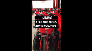 Uber's Electric Bikes Are In Montreal