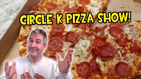 A CONTENDER! Circle K $5 Pepperoni Pizza Review 🍕😮