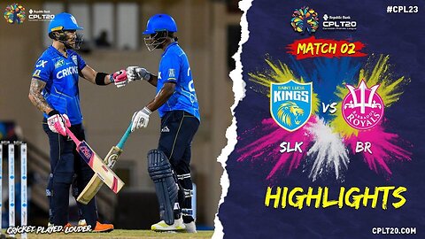 Highlights | Saint Lucia Kings vs Barbados Royals | CPL 2023
