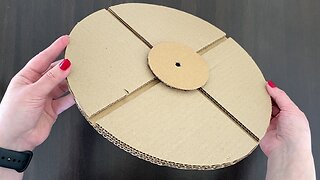 DIY Wall clock | Cardboard wall сlock | Wall decor