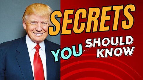 @DonaldTrump's Secrets to Becoming A SelfMade Billionaire! 👀👀👀