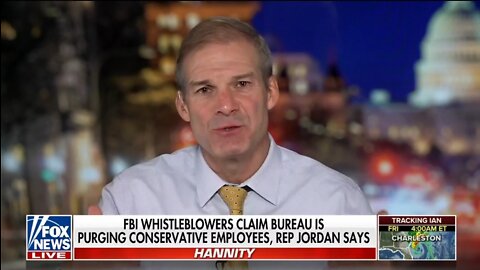 Jim Jordan On FBI's Purge Of Conservative Whistleblowers: 'This Is Frightening Stuff'