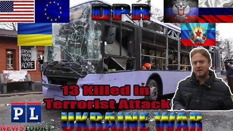 +18 ⚡️⚡️ Ukraine War Terrorist Attack Kills 13 In Donetsk ⚡️⚡️ A look At 5 Years Ago & Today