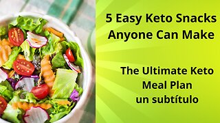 5 Easy Keto Snacks Anyone Can Make