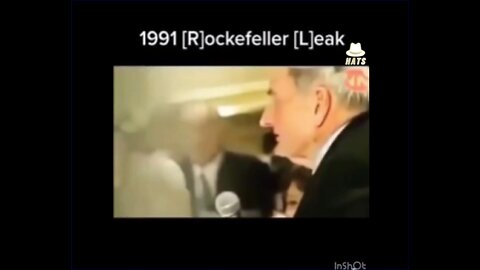 1991 Rockefeller Leaked Audio >World Government & Media Control.