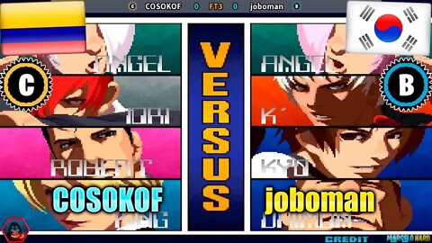 The King of Fighters 2001 (COSOKOF Vs. joboman) [Colombia Vs. South Korea]