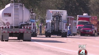 overturned truck