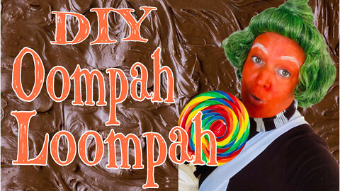 Oompah Loompah DIY costume.