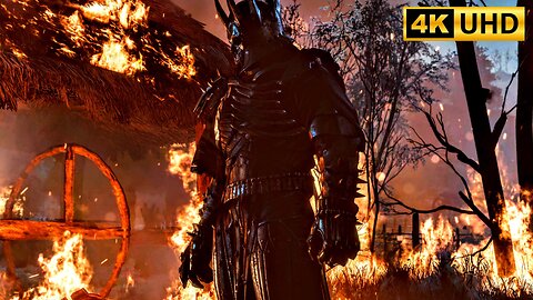 Geralt Looks For The Nilfgaardian Connection | The Witcher 3 Wild Hunt [4K 60FPS UHD]