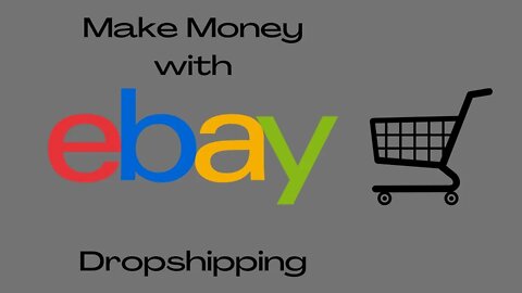 How To Make Money Online with eBay Dropshipping
