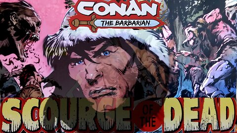 CONAN The Barbarian 2023: SCOURGE of the DEAD! The Exciting Comic Book Issue 1 from Titan Comics