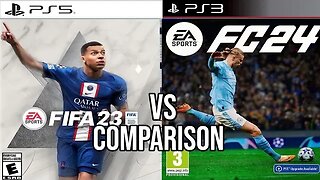 FIFA 23 PS5 Vs EA FC 24 PS3