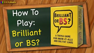 How to play Brilliant or BS?