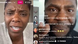 Tony The Closer Goes Off On Tasha K On IG Live For Disrespecting His Woman