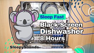 Dishwasher Sounds: Hear the calming sound of a dishwasher running for 8 hours.