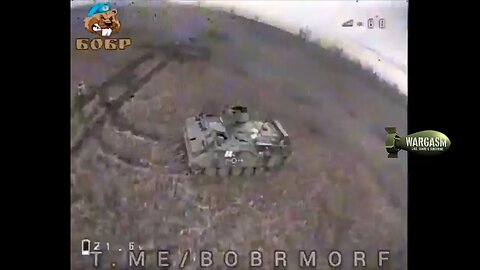M113 troop carrier hit with Russian FPV kamikaze drone