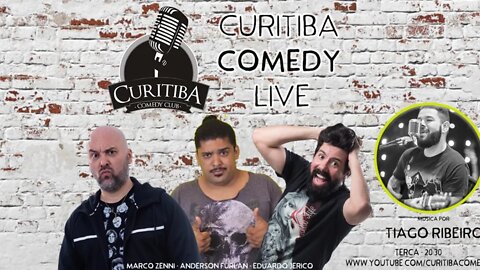 Curitiba Comedy Live - O Show de Humor online com Marco Zenni, Anderson Silva e Eduardo Jericó!